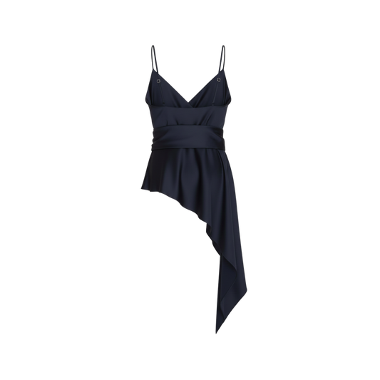 SATIN ASYMMETRIC TOP