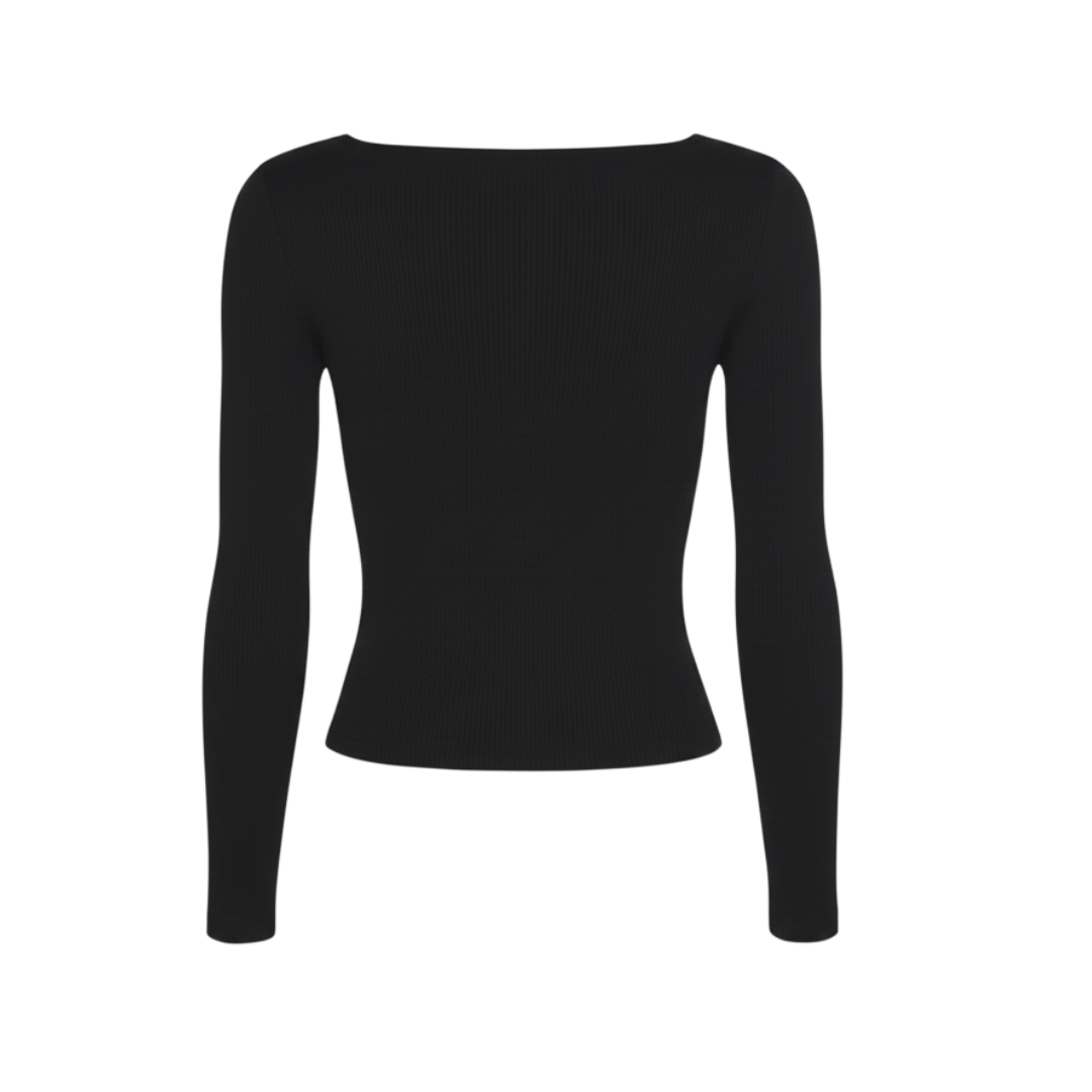 BLACK FULL SLEEVES TOP