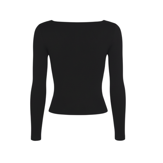 BLACK FULL SLEEVES TOP