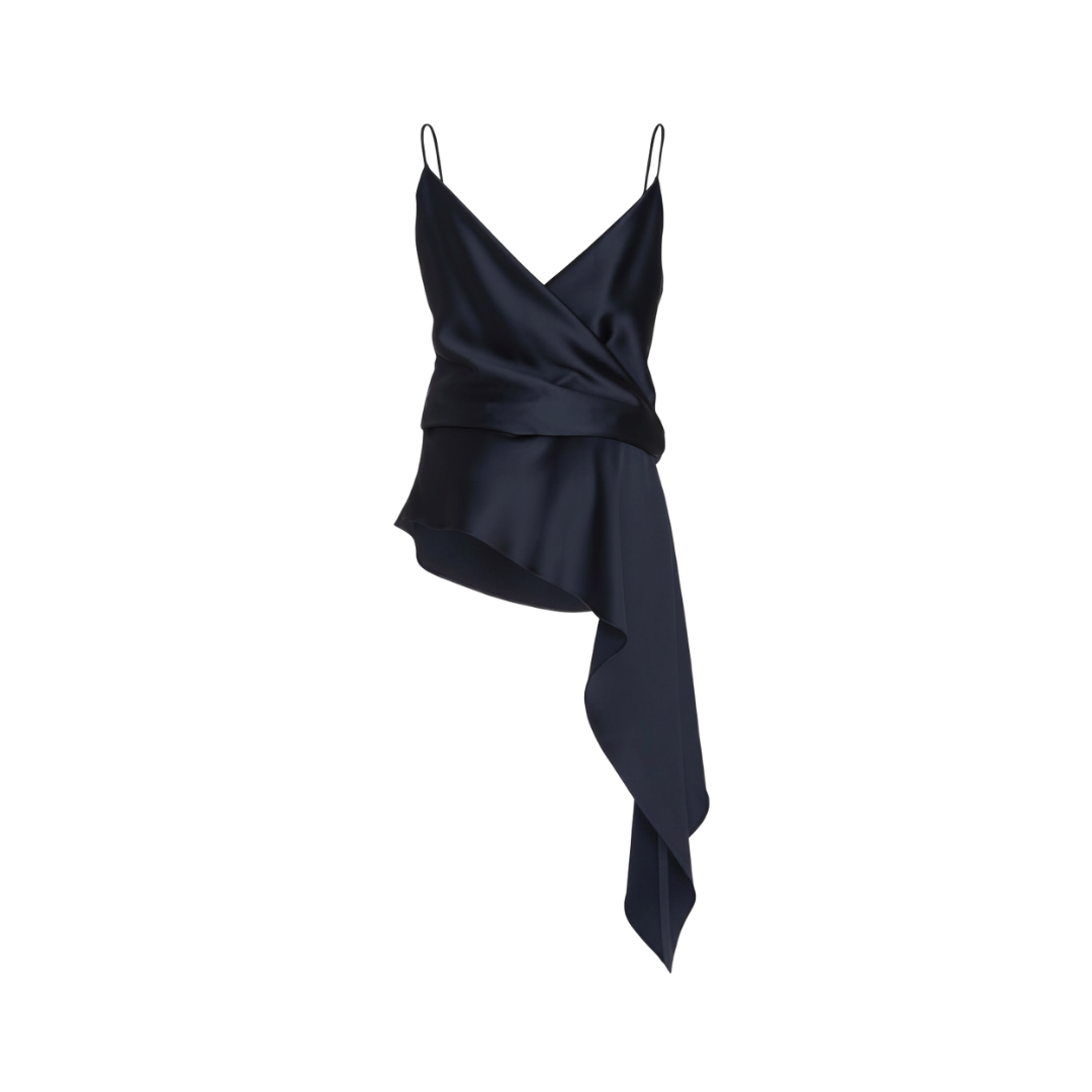 SATIN ASYMMETRIC TOP