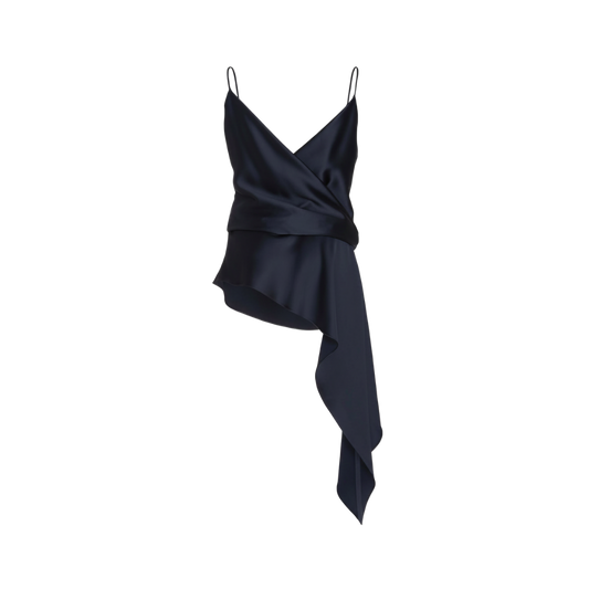 SATIN ASYMMETRIC TOP