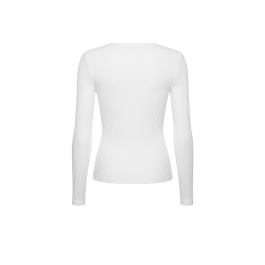 FULL SLEEVE V-NECK TOP