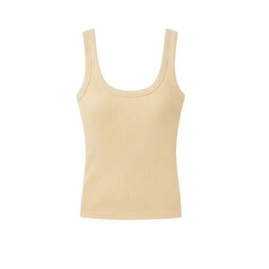 CREAM BEIGE TANK TOP