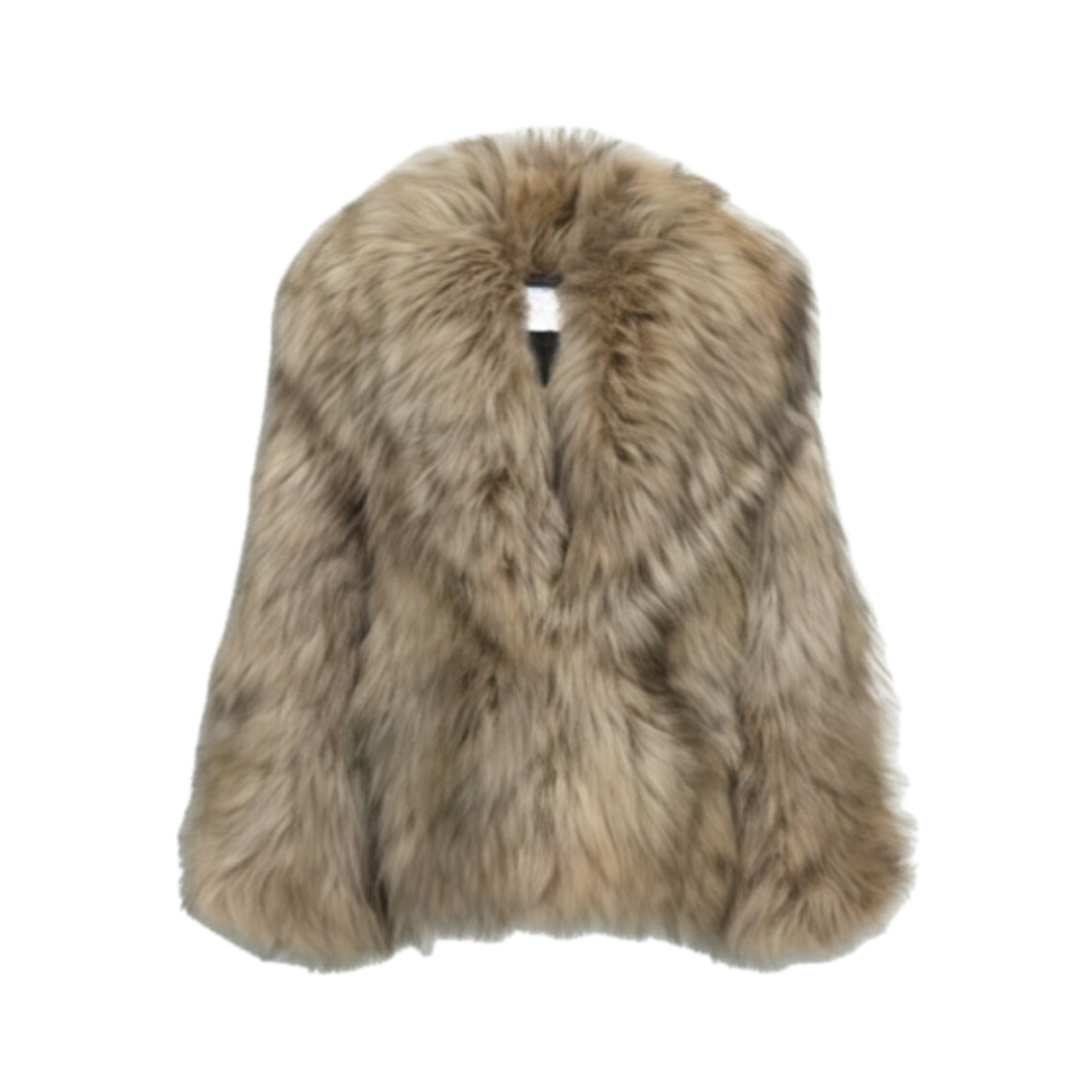 FAUX FUR COAT