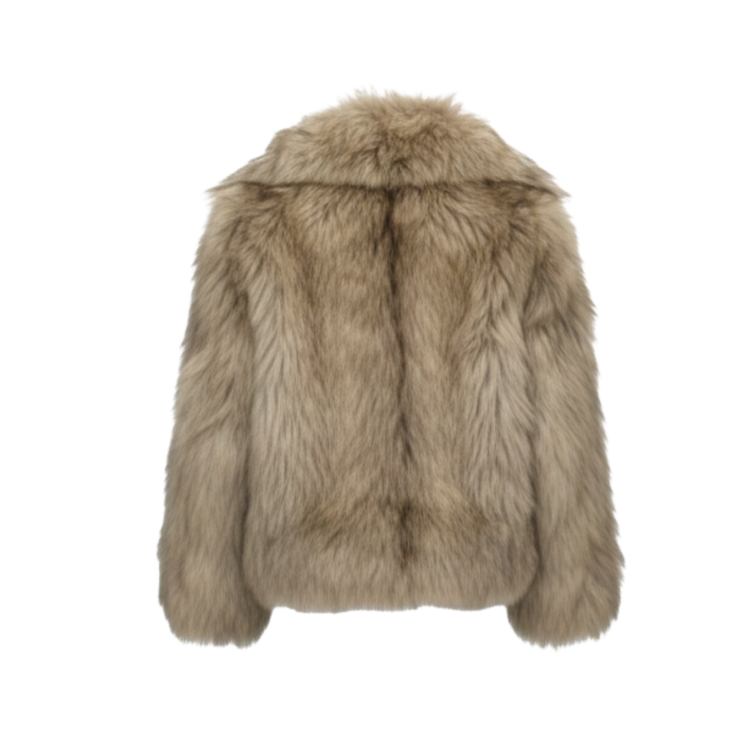 FAUX FUR COAT