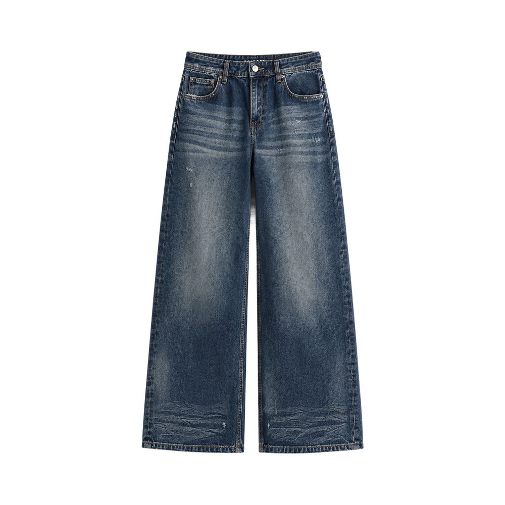 Valeria Signature Wide-Leg Jeans - Vintage Blue